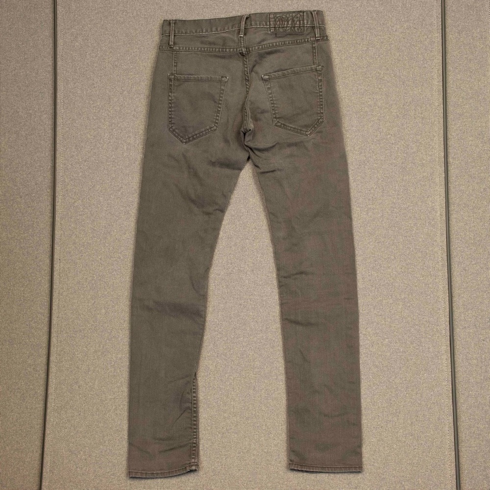 H&M Gray Low Rise Button Fly Skinny Jeans - Picture 3 of 12